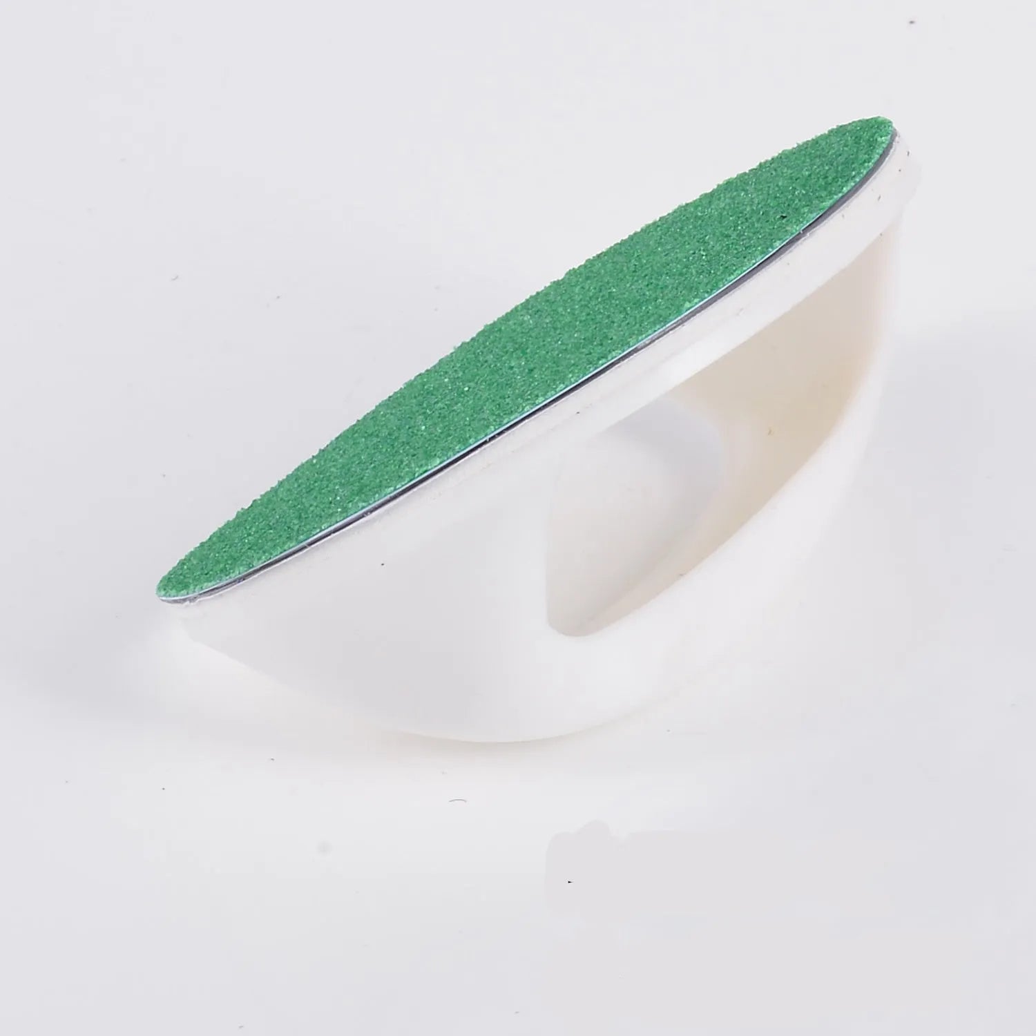 Dog nail file grooming board with ergonomic handle in blue colour on a white background.