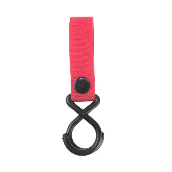 Nylon luggage velcro hook for OPP bag tags in multiple colour options.