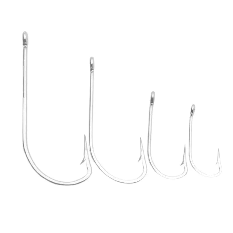 Alloy stainless steel ocean fishing hooks in multiple specifications for weever snakehead seahorse fishing
