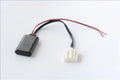 Black JieRui Bluetooth audio cable for Mazda cars 2006 onwards with MEDIA button.
