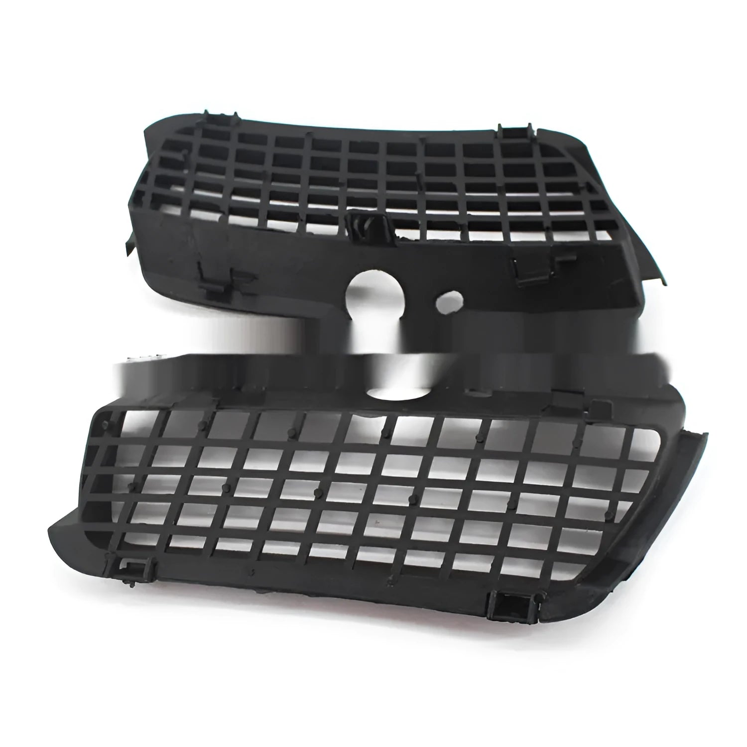Black ABS plastic fog light cover for Volkswagen Golf 3 front bumper installation