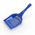 Plastic cat litter scoop in red, yellow or blue, small and medium sizes