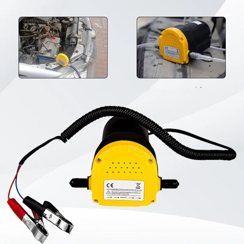 12V electric self-priming oil gear pump with engineered plastic body