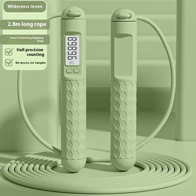 Skipping rope with bearings for fitness workouts in multiple colour options