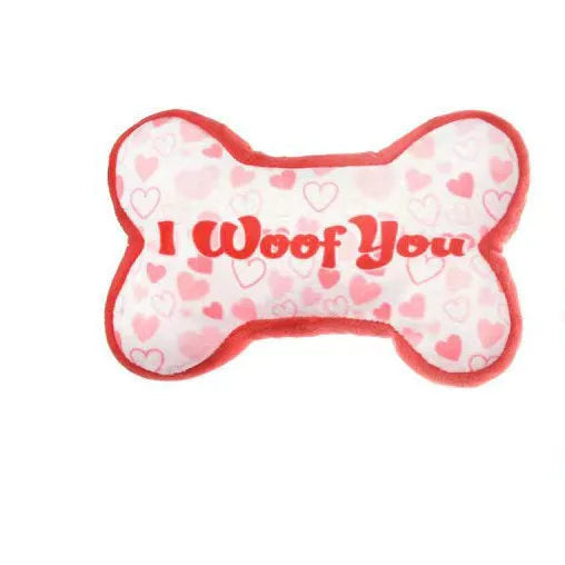 Pet plush tooth cleaning chew toy in PP material with textured surfaces for canine dental care