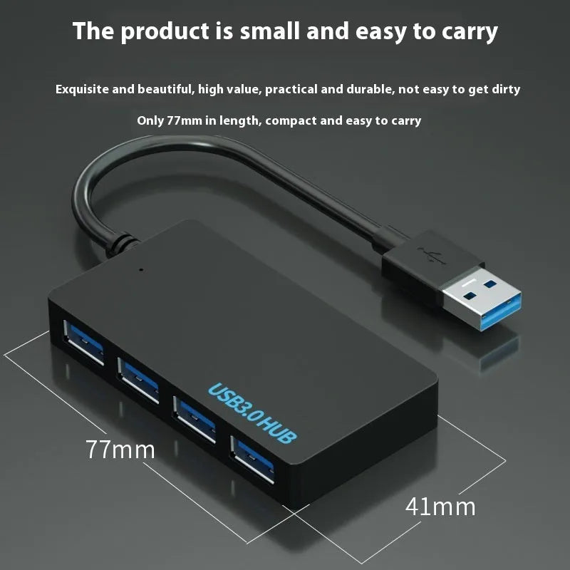 Type-C USB 3.0 single port adapter with 20cm cable in blister packaging