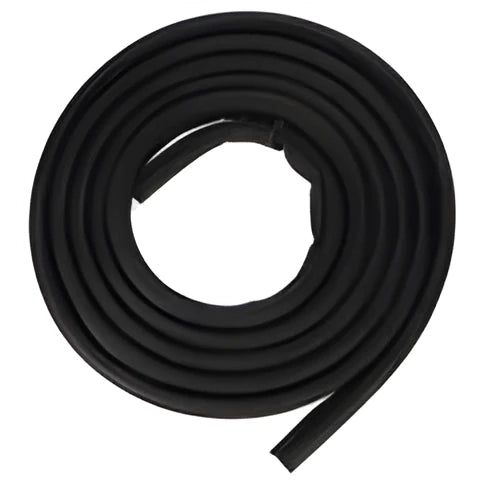Black rubber sliding door seal strip for Toyota Hiace High Roof 2005 onwards vehicles
