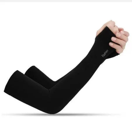Printed floral viscose UV protection ice sleeve gloves in multiple pattern options