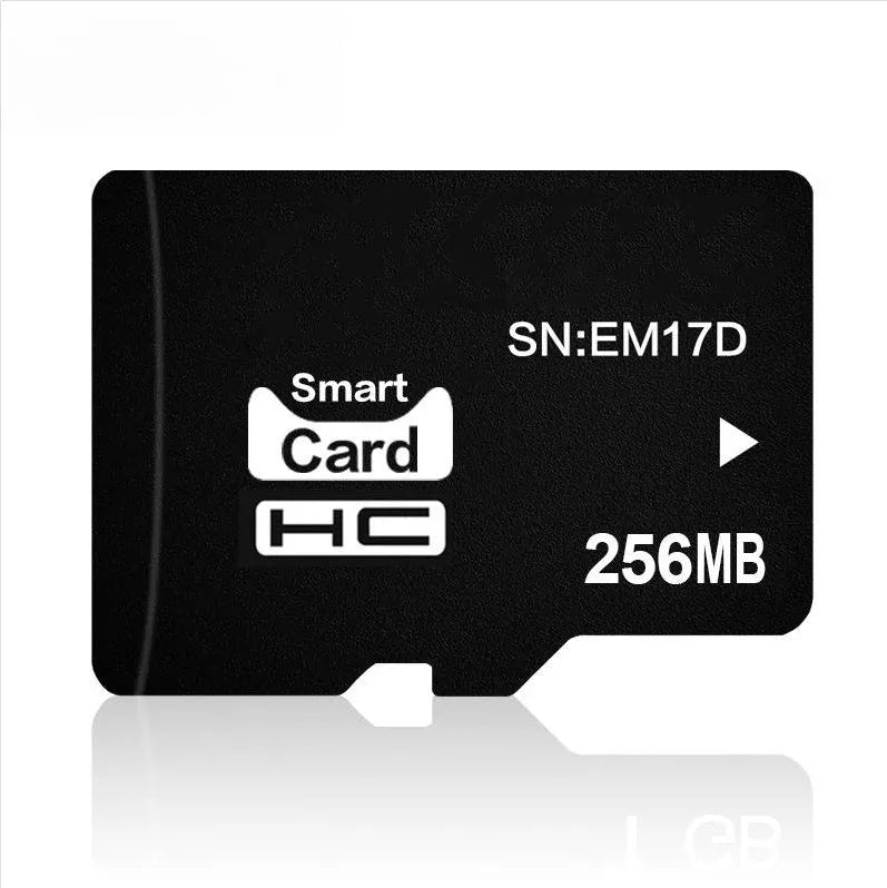 256MB TF memory card in gift packaging for portable electronics