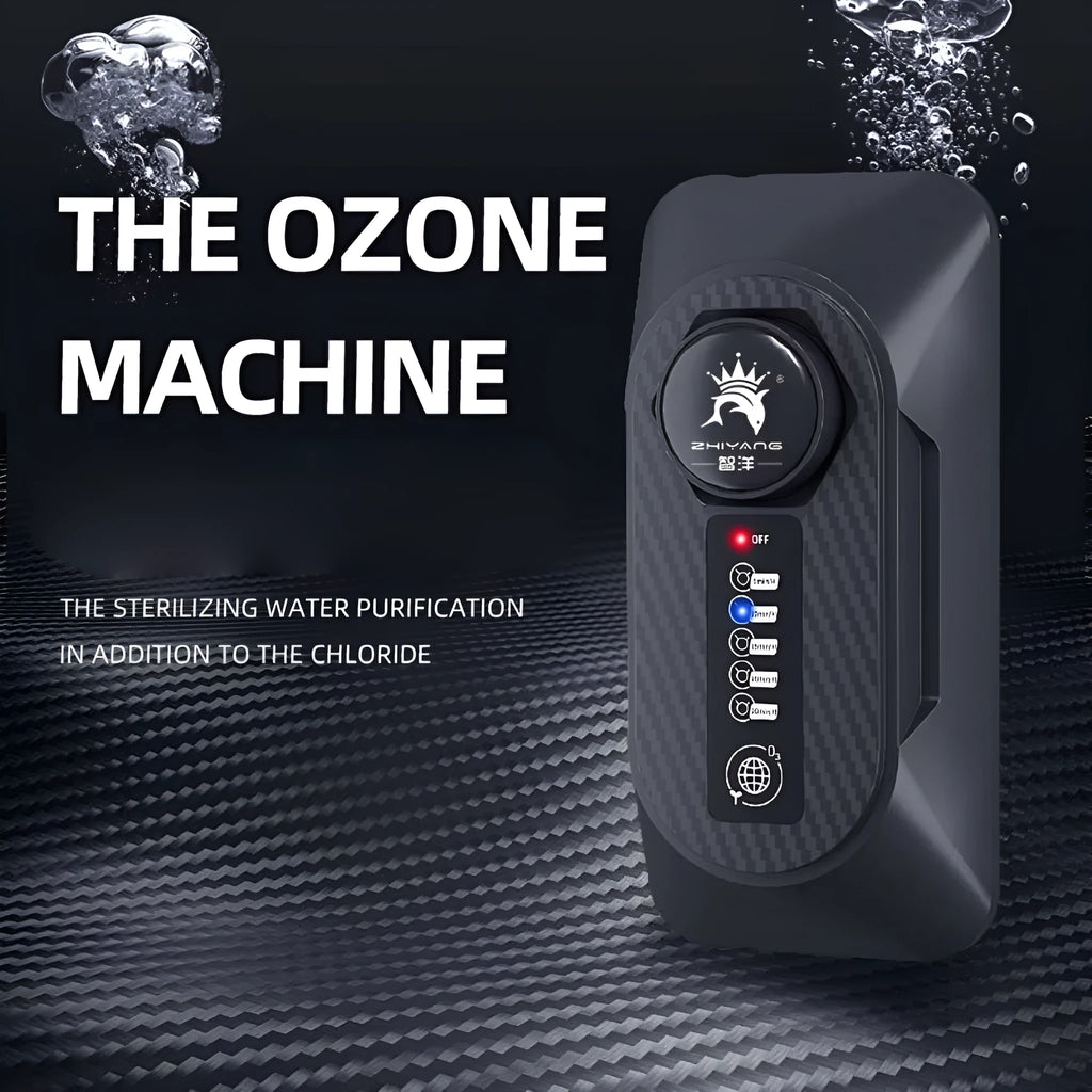 Fish tank ozone generator for water purification and algae removal with European or US plug