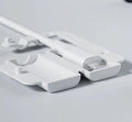 White thickened anti-shock protective sleeve for data cable charger cover
