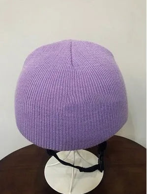 Snow helmet decorative cover for L-size helmets in various colours like fluorescent green and rose pink.