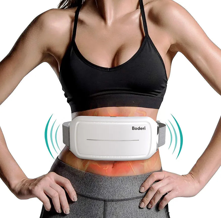 White abdominal exercise machine with adjustable resistance levels and non-slip foot pedals