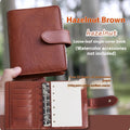 A7 loose-leaf watercolour book in five colour options with replaceable paper sheets