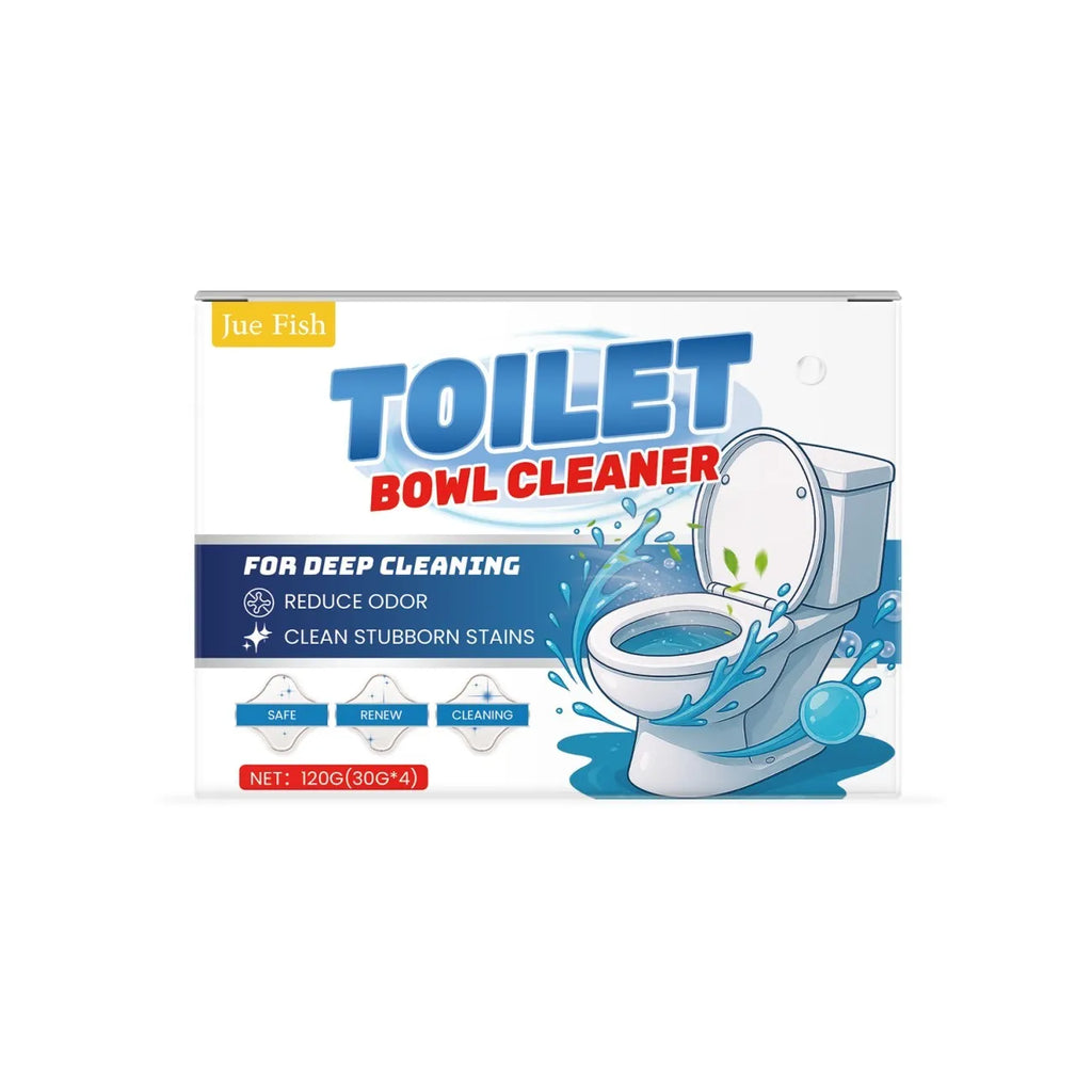 Toilet cleaning powder 120g pack with four 30g sachets for urine stain and odour removal