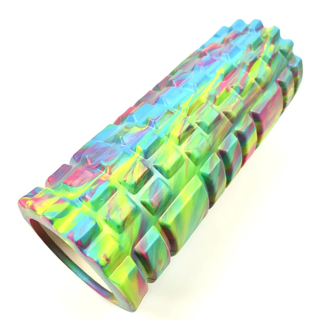 33cm camouflage pattern EVA foam roller in six colour combinations