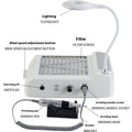 White four-in-one nail polishing machine with vacuum cleaner function