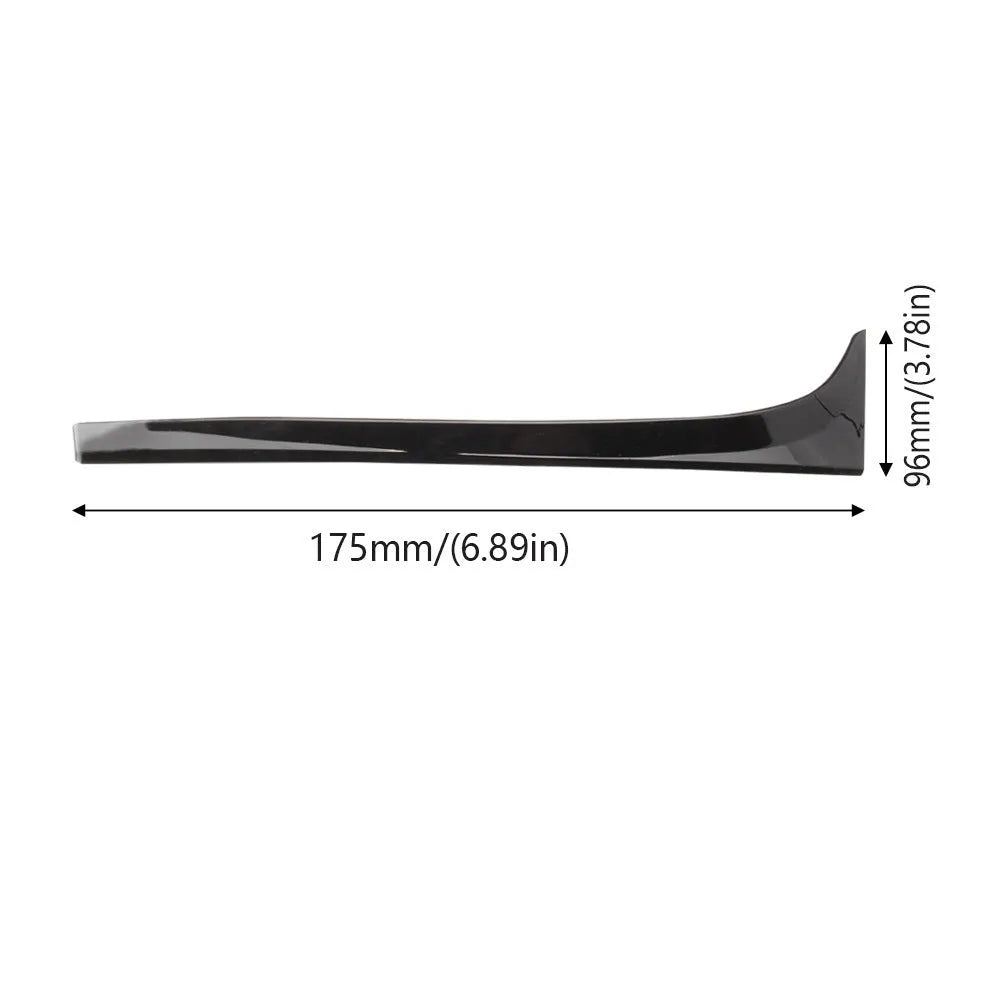 Glossy black rear window spoiler wing for Volkswagen Golf 7 MK7 car