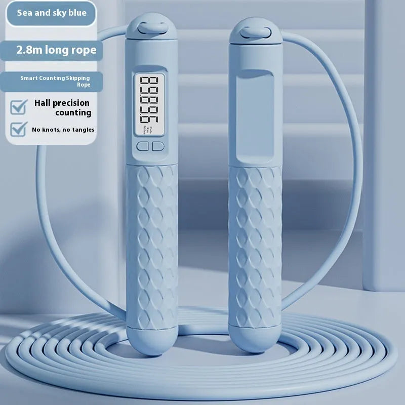 Skipping rope with bearings for fitness workouts in multiple colour options
