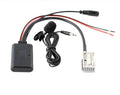 Bluetooth cable and microphone for upgrading Citroen and Peugeot car stereos with RD4 units.