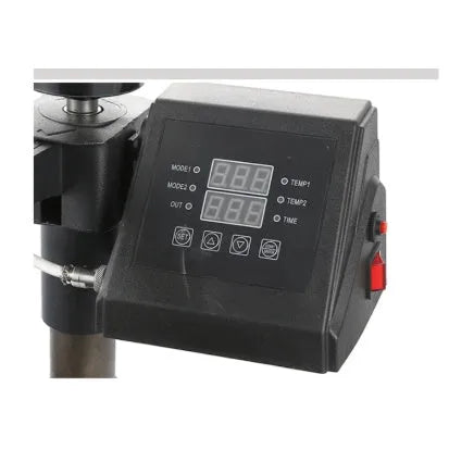 Black thermal transfer printing machine for T-shirt fabric applications with 1250W motor