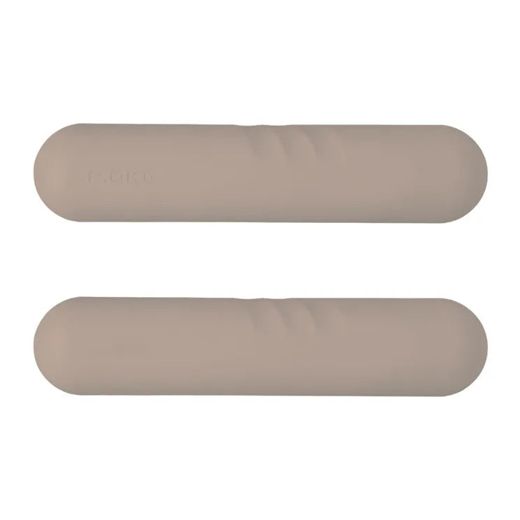 A silicone-edged hand-drawn dumbbell stick in various colours and weights for fitness training.