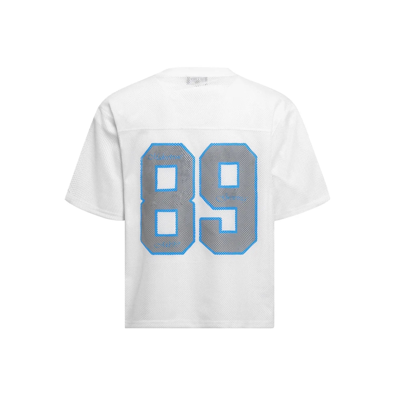 Men's loose-fitting casual t-shirt in black and white colour options showing regular sleeve length