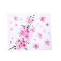 Personalized creative cherry blossom flower car sticker decal in PVC material available in two sizes