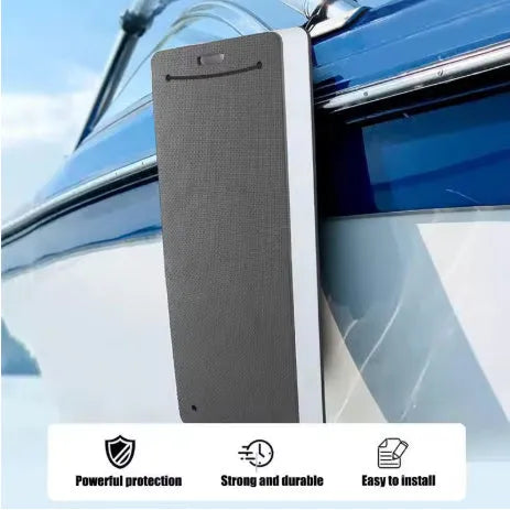 Blue and grey EVA foam marine fender bumper for boat dock protection