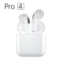Pro4 White and Pro4 Black wireless in-ear sports Bluetooth headphones