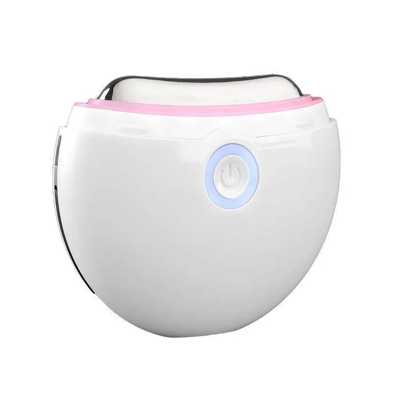French pattern handheld electric beauty device for scraping and IPL light therapy.
