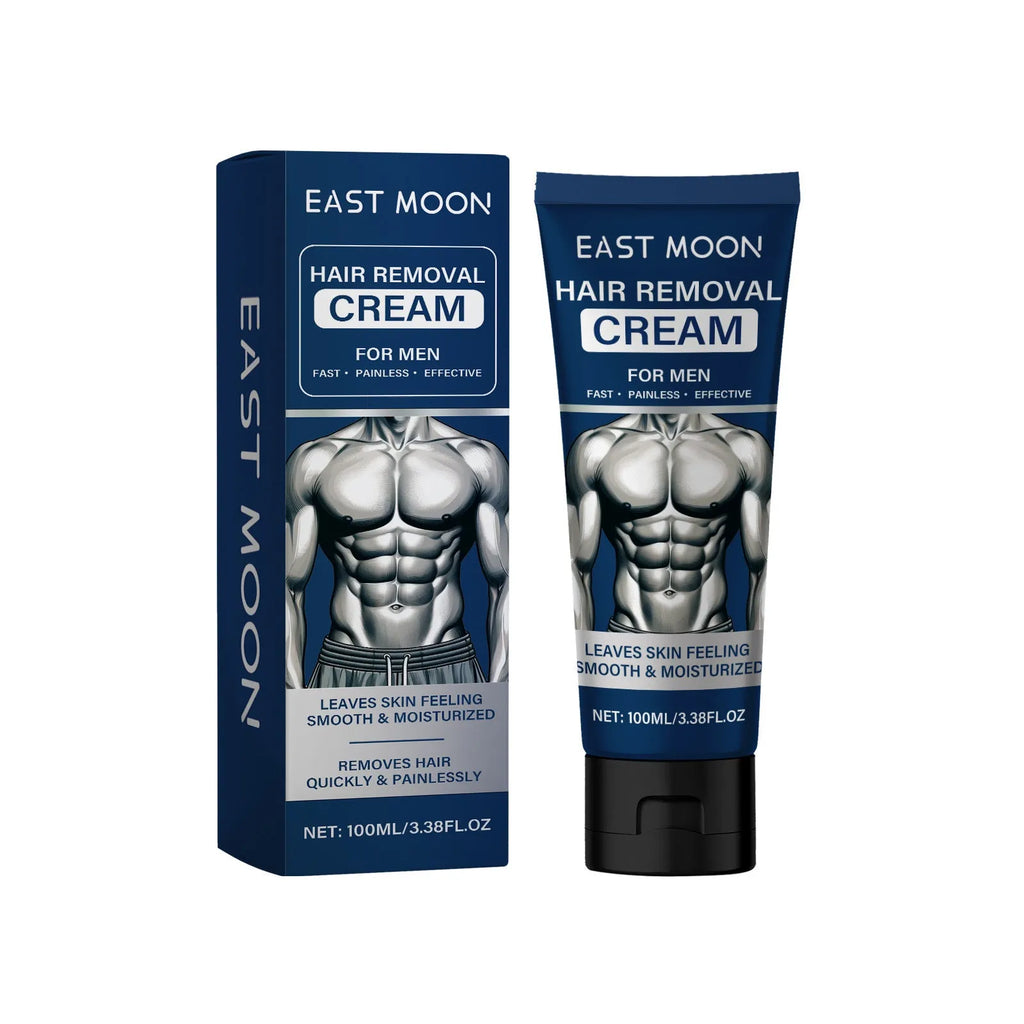 100ml tube of men's hair removal cream for beard, armpit, hand and leg use