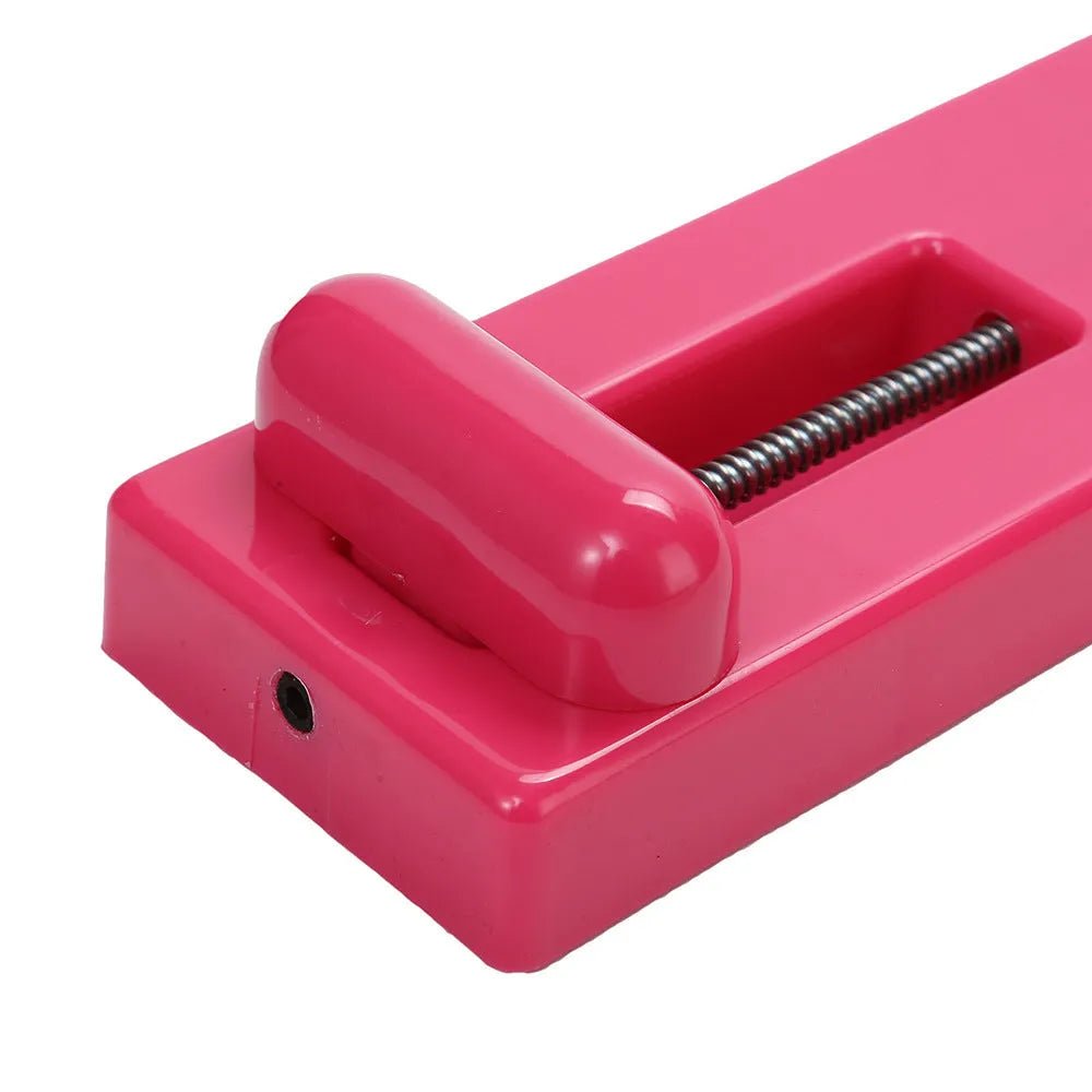 Pink ballet foot trainer device for instep flexibility and toe strengthening exercises