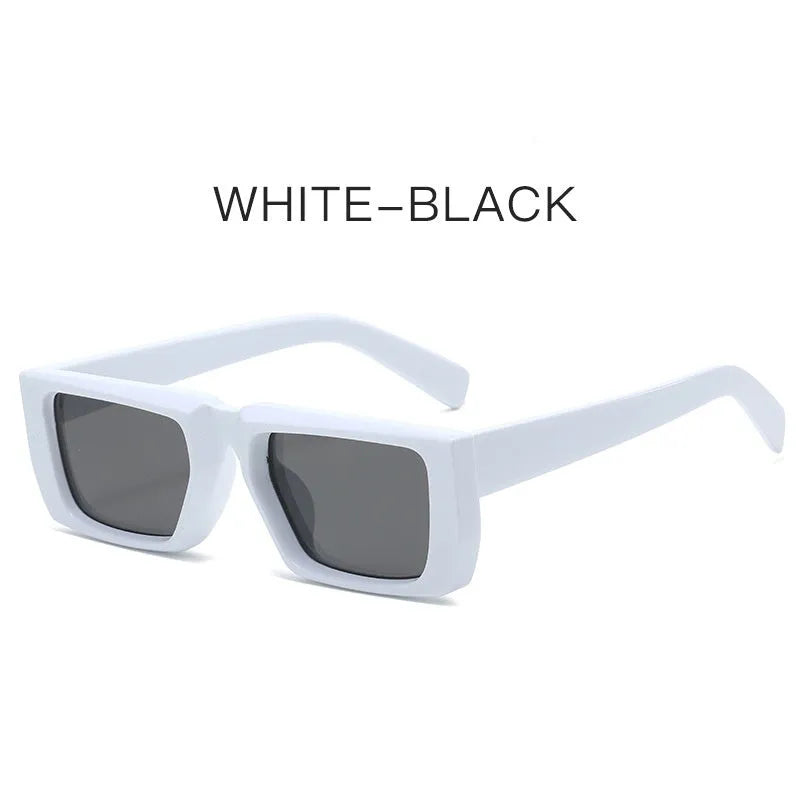 Y2K style UV400 sunglasses with full frame PC construction in multiple colour options