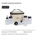 Naturehike portable seasoning bottle six-piece set with modern simplicity design for outdoor cooking