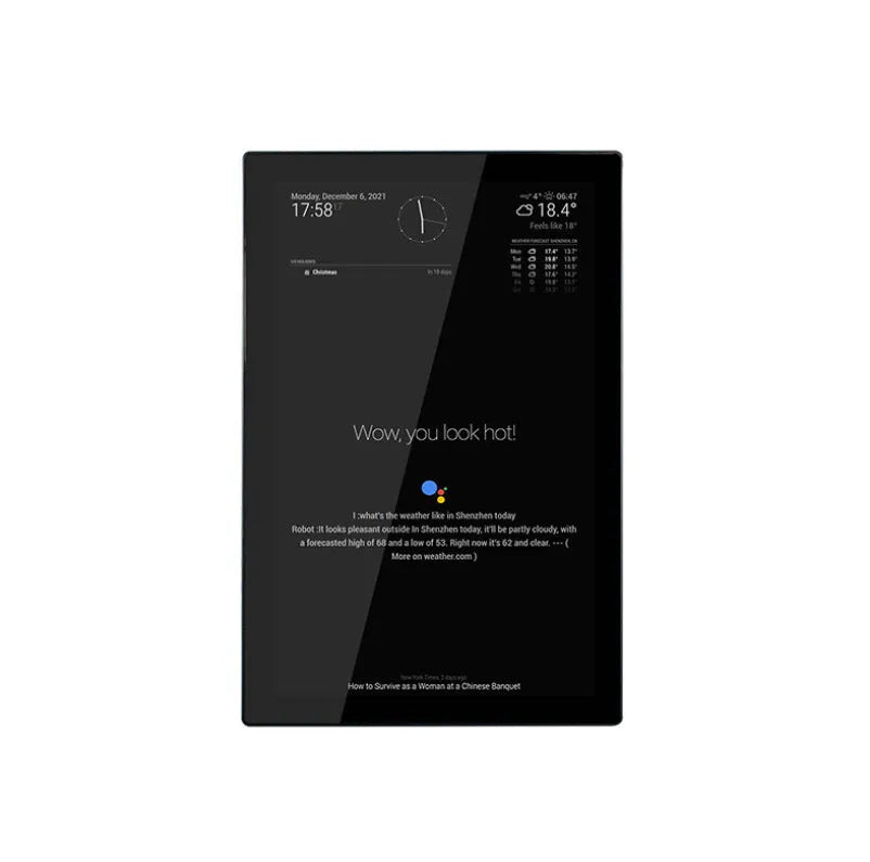 13.3 inch integrated computer touch display with voice assistant and CM4 main control board