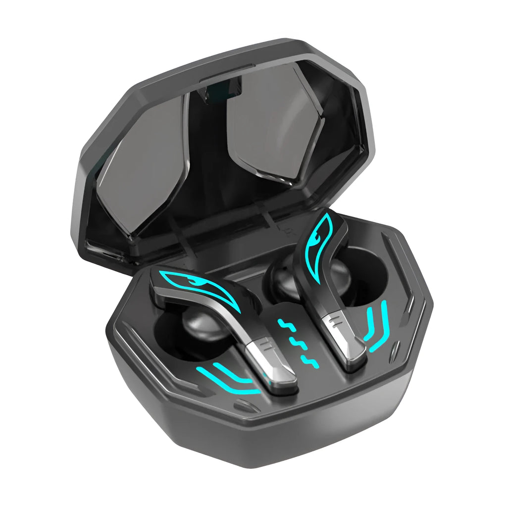 X15 wireless Bluetooth in-ear gaming headphones in optional colours with charging case