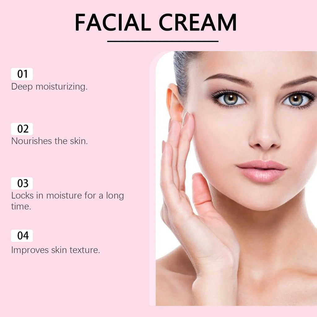 Sakura butter cream 100g face moisturiser in 5.7cm cube container