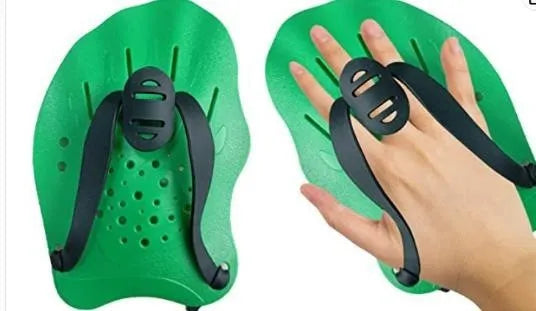 Swimming training web paddles for freestyle stroke technique in multiple colours with S, M, L size options