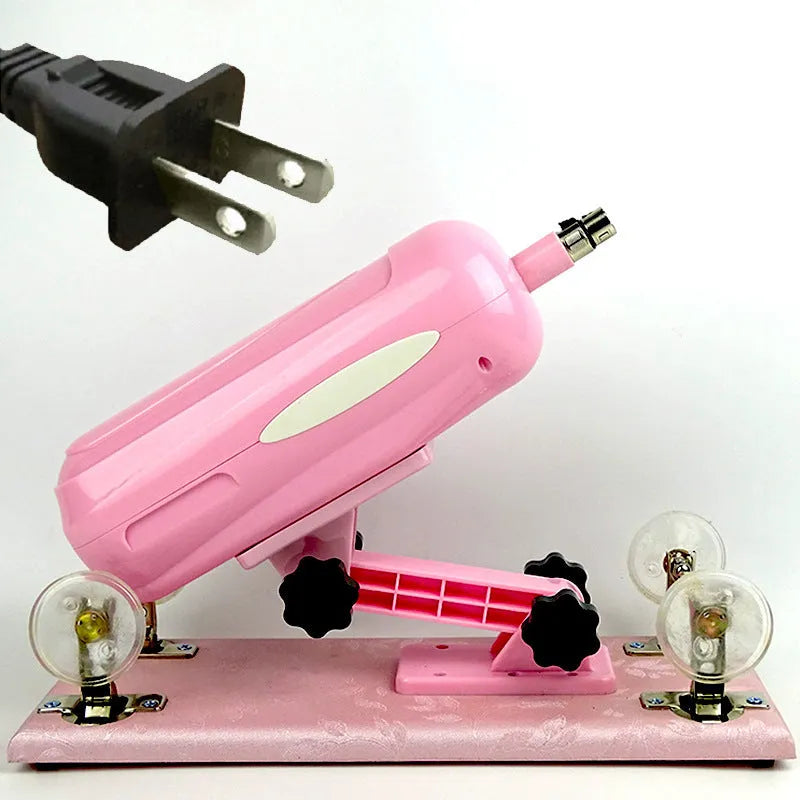 Bobb women's automatic telescopic thrusting sex tool in purple, black or pink colours