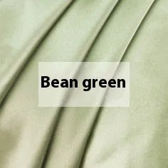 Silk double-sided duvet cover in solid colours Lotus Pink, pea green, bright brown, mysterious purple, white, and silver blue.