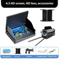 Underwater fish finder camera with 4.3-inch screen, showing a choice of 15, 20 or 30 metre cable options.
