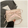 Women's large capacity horizontal square underarm bag in PU material with sewing line details and multiple colour options