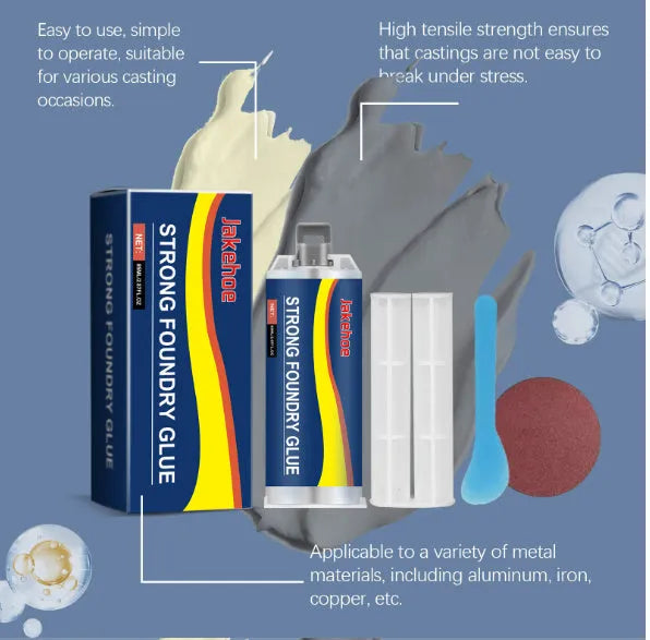 85ml stainless steel copper aluminium waterproof metal sealant glue kit with applicator tools