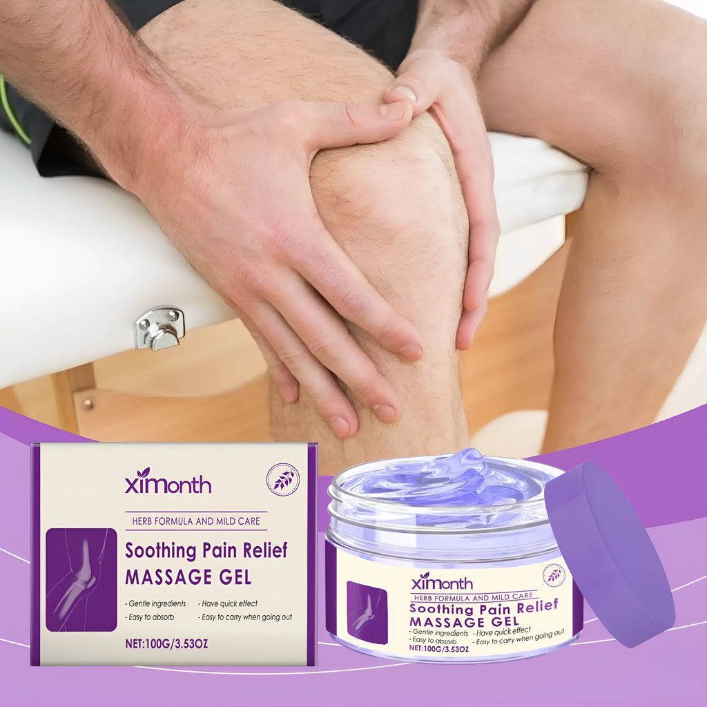 100g tube of joint and muscle massage gel for knee and elbow care with natural herbal extracts