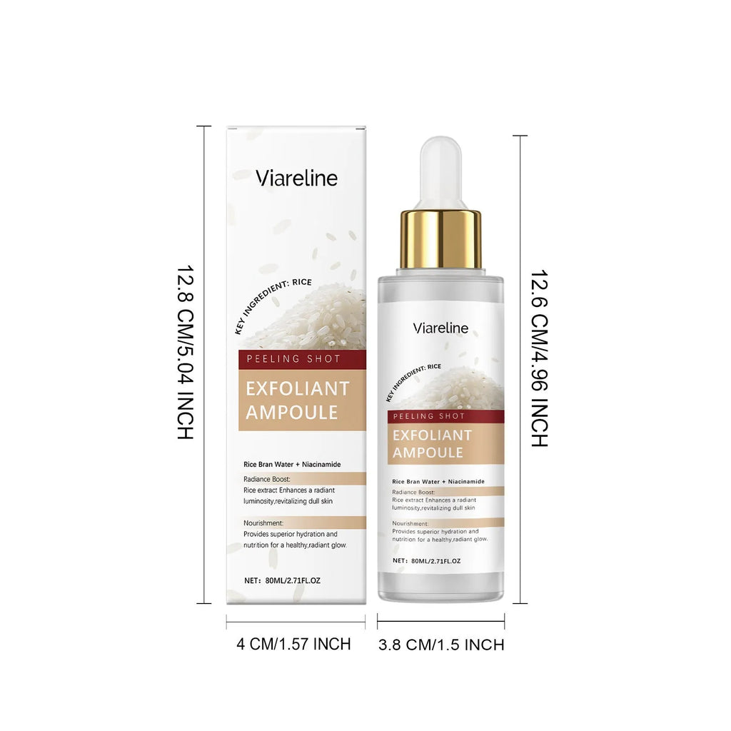 80ml facial cleansing and nourishing liquid moisturiser bottle with hyaluronic acid