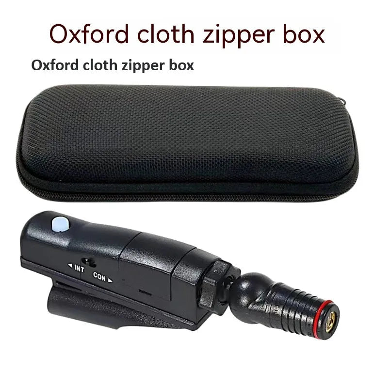 Golf putter laser aiming instrument showing laser sight alignment technology