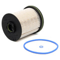 Vauxhall and Opel Astra diesel fuel filter element with gasket, 106mm tall with 88mm diameter.