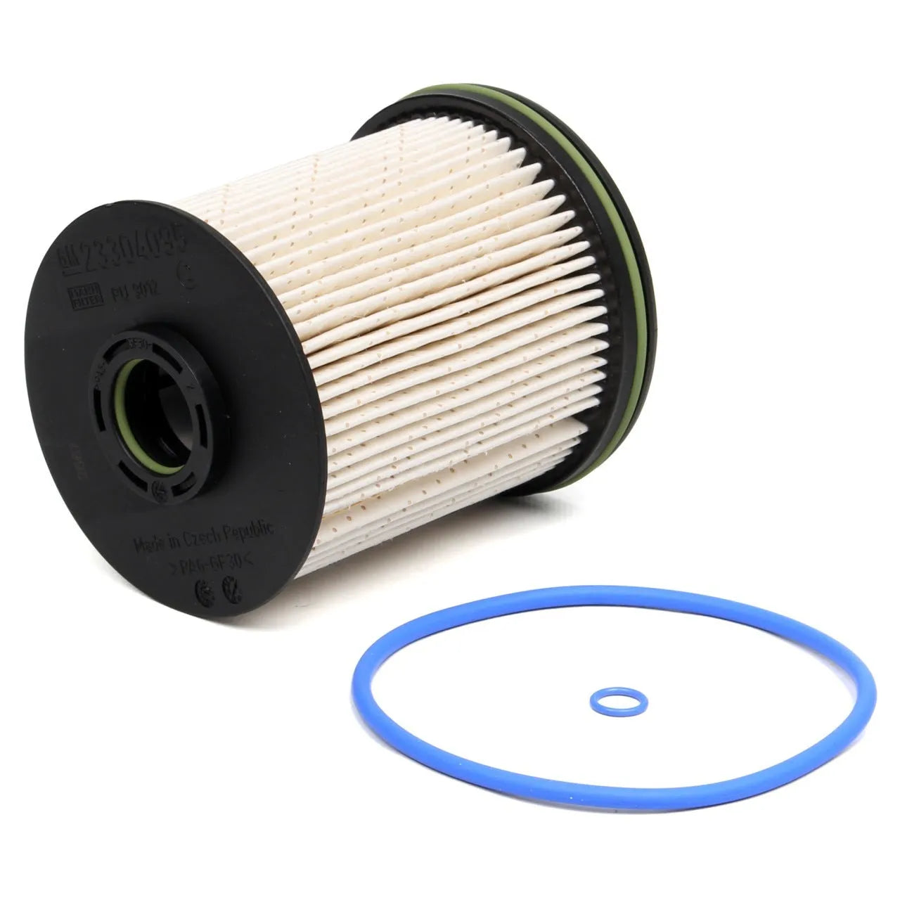 Vauxhall and Opel Astra diesel fuel filter element with gasket, 106mm tall with 88mm diameter.