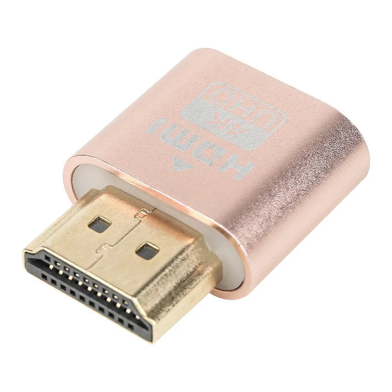 HDMI graphics card spoof adapter with 26.5mm wireless interface in multiple colour options